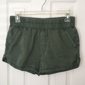 Olive green American Eagle shorts